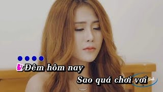 [ KARAOKE ] Về Đây Em Lo Karaoke | Beat, Huỳnh Ái Vy