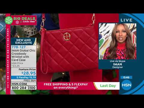 HSN | IMAN Global Chic Fashions 12.12.2021 - 01 PM
