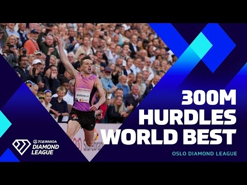Warholm smashes 300m hurdles world best with 32.67 in Oslo | Wanda Diamond League