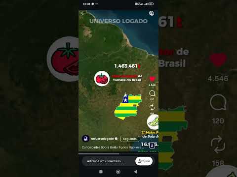 Goiás está localizado na Região Centro-Oeste do Brasil