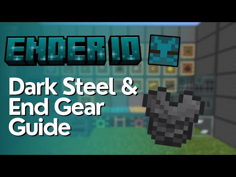 How To Make & Use Dark & End Gear in EnderIO