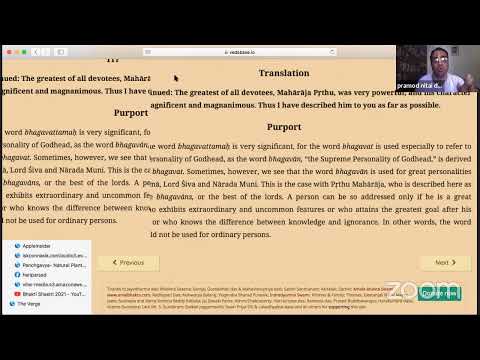 "Prthu Maharaj goes back to Godhead (SB 4.23.29-30)" by HG Pramod Nitai Prabhu