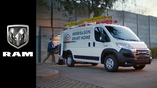 Ram Trucks The New 2023 Ram ProMaster | Smart Tech