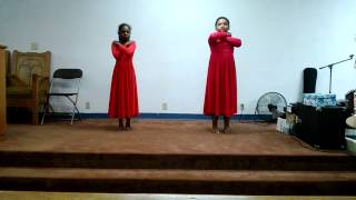 Army of Christ Wesleyan Church-Praise dance (Away in a manger)