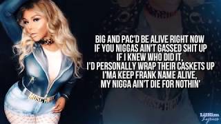 Lil&#39; Kim - No Auto Blanco (Lyric Video) HD