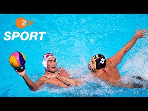 Viertelfinal-K.o. für deutsches Team - Wasserball, Kroatien - Deutschland  | Schwimm-WM 2019 - ZDF
