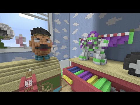 Minecraft Xbox - Disney Pixar Hunger Games - Toy Story