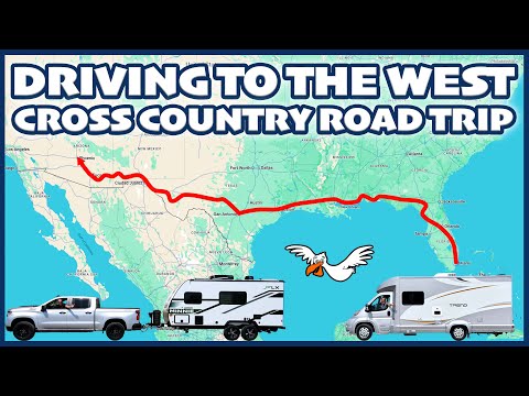 Driving to the West 2025: Cross Country Road Trip from Florida to Arizona