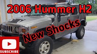 2006 Hummer H2 New Shocks Installed