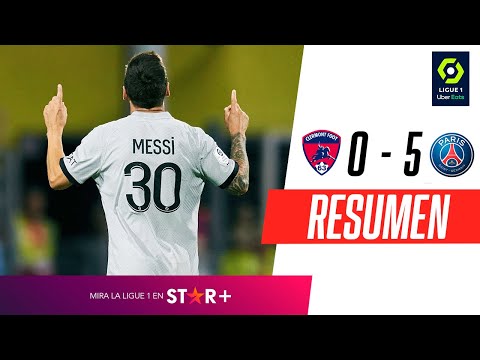 Video: Doblete infernal de Messi y goleada del campeón PSG en el debut