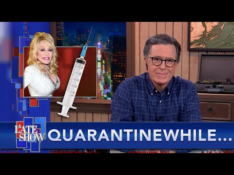 隔離的同時...嘿，多莉-帕頓，感謝你為Covid疫苗提供資金! (Quarantinewhile... Hey Dolly Parton, Thanks For Funding A Covid Vaccine!)