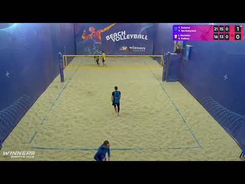 16:55 Y. Sulyma / Y. Yevdokymov - I. Horiaiev / V. Kelbas 22.12.2022 | Winners Beach Volleyball
