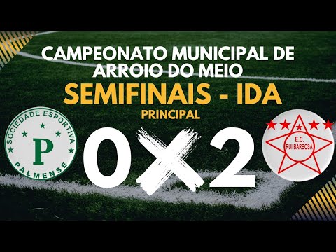 Melhores Momentos - Palmense 0 X 2 Rui Barbosa - Categoria Principal