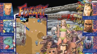 Fixeight (Arcade/Toaplan) Original pcb & gameplay.