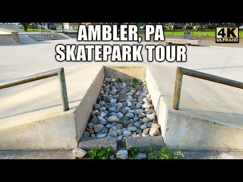 Ambler, PA Skatepark Tour | Knights Park - Ambler, Pennsylvania