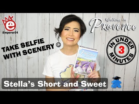 Walking in Provence Board Game - Stella's Short and Sweet