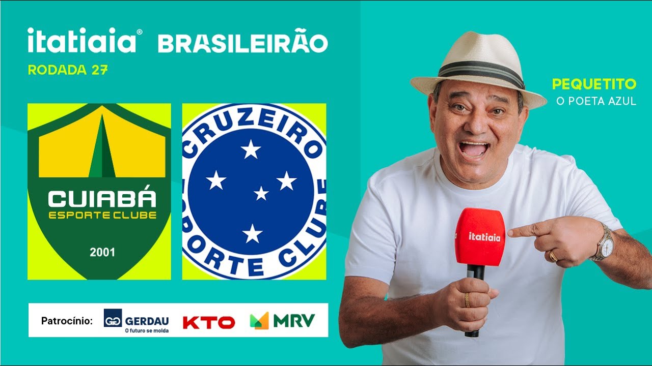 CUIABÁ X CRUZEIRO AO VIVO NA ITATIAIA | REACT DO BRASILEIRÃO 2024