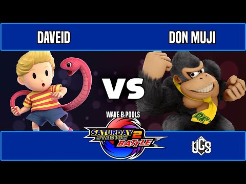 Saturday Stadium 2 - Wave B Pools - Daveid(Lucas) Vs. Don Muji(Donkey Kong)