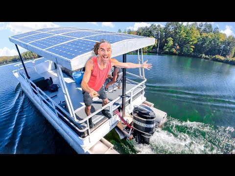 Building a Solar Powered Boat - Infinite Range