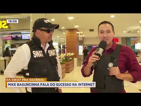 DA SWAT PARA GOIÂNIA: MIKE BAGUNCINHA FALA DO SUCESSO NA INTERNET