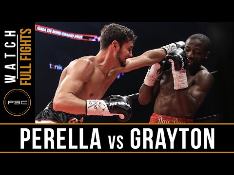 Perrella vs Grayton FULL FIGHT: PBC on ESPN - June, 4 2016