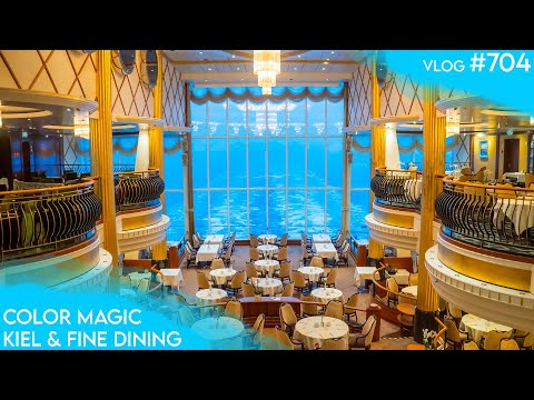 Color Magic (Color Line) | Tag 1 | Kiel & Fine Dining | Vlog 704
