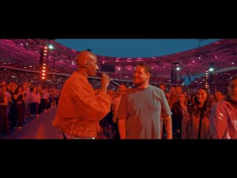 Antoine Burtz „Lohn isch da“ Live Version (Stadion) „Halb Mensch Halb Disco“ Tour.  Teddy Teclebrhan