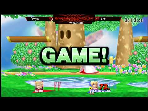 SmashaPalooza 34: Winners Quarters - Freya (Marth, Rosalina) vs 7^x (G&W, Cloud)