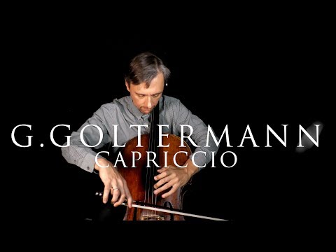 G. Goltermann Capriccio Op.24 Fast Cello Music | Play Along with Cello Teacher