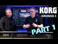 The Korg Kronos 3 Demo Part 1 Luke Edwards Tony White
