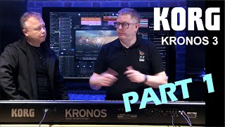 Video thumbnail for The Korg Kronos 3 Demo Part 1 | Luke Edwards & Tony White by Bonners Pianos & Keyboards