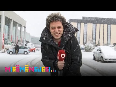 Nga jashtë duke rënë borë, Keka lidhet në emisionin Mirëmëngjesi