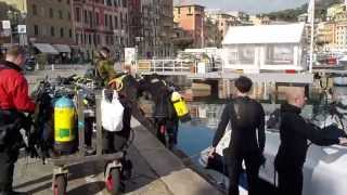 preview picture of video 'Porto Santa Margherita Ligure immersioni'