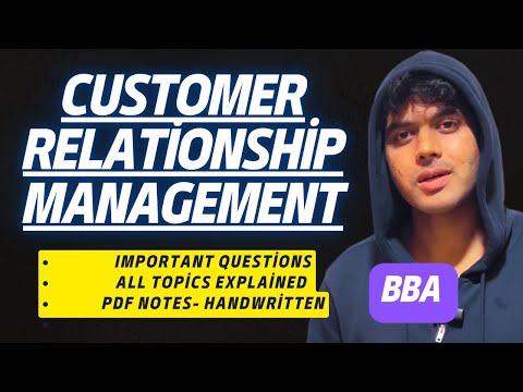 Customer Relationship Management BBA 3rd Semester Part 1