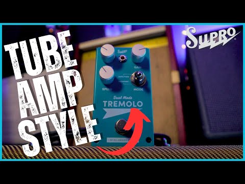 I'm OBSESSED with This Supro Tremolo Pedal!