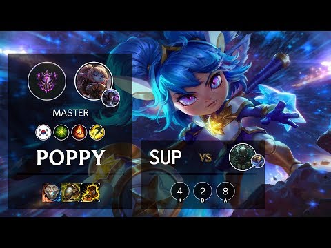 Poppy Support vs Pyke - KR Master Patch 10.4