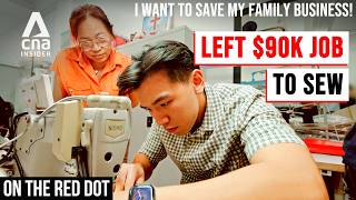 He Left A $90K Tech Career To Help Mum Make Uniforms & Save The Family Business | On The Red Dot