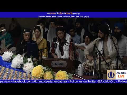 011 Toronto March 2018 - Holla Mohalla Raensabyee Keertan - Bibi Anoop Kaur Jee Toronto