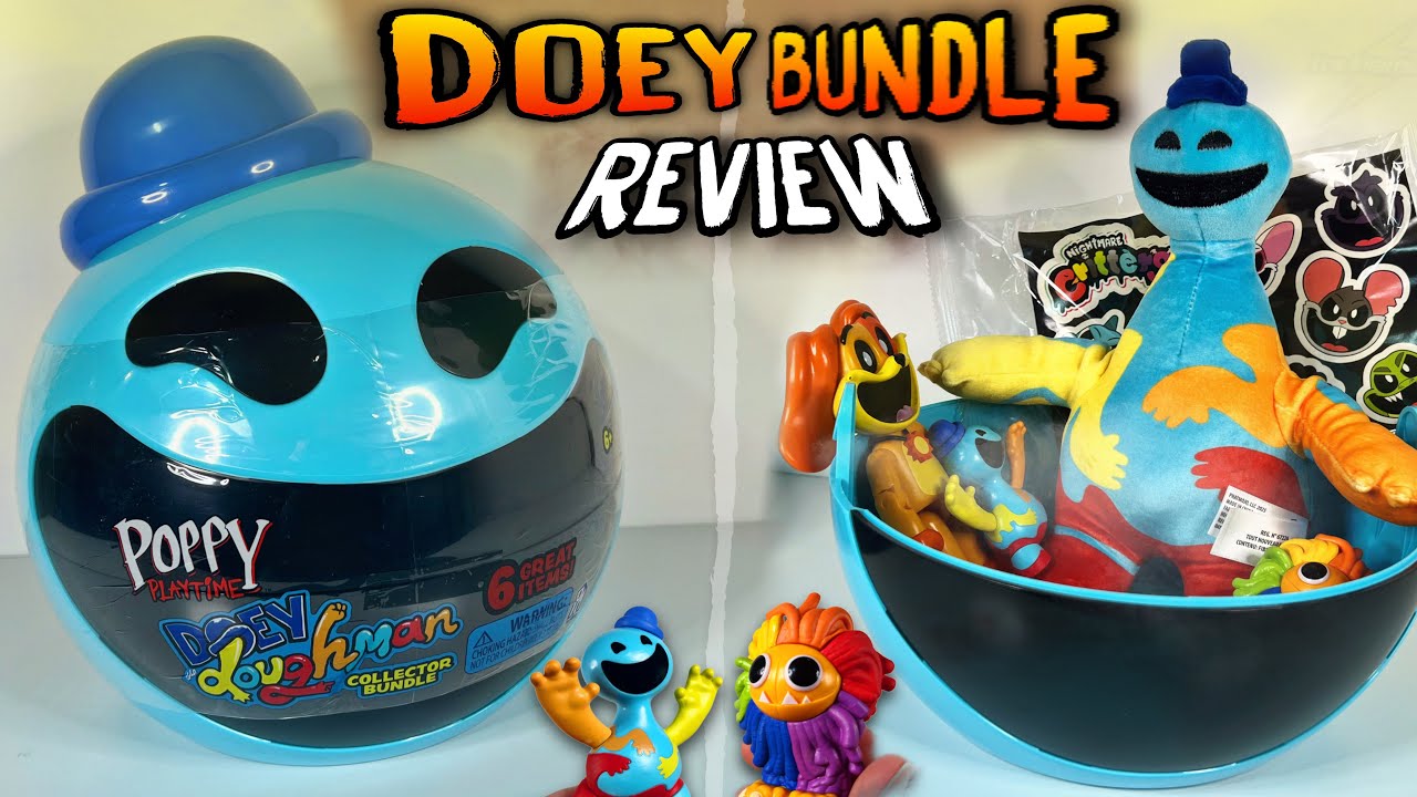 The Official Doey the Doughman Collector’s Bundle Is HERE! - [Poppy Playtime Mega Review]