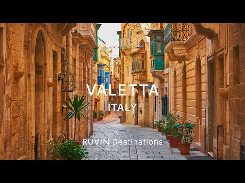 Valletta | Malta | Walking Tour in 4K [2019]