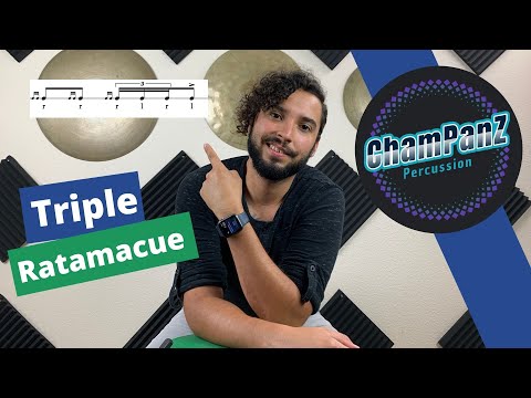 How To Play A Triple Ratamacue PAS Rudiment 40