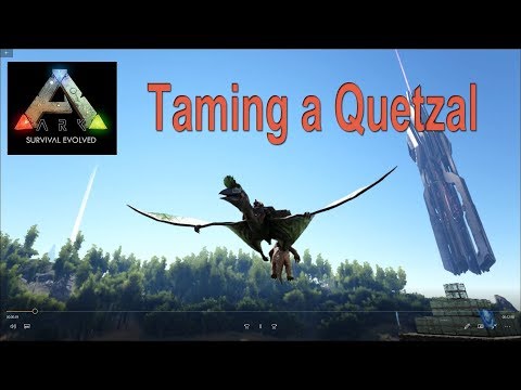 Ark Survival Tutorial: Quetzal Tame