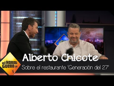 Chicote explica la oportunidad que decidió dar al dueño de 'Generación del 27' - El Hormiguero 3.0