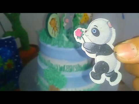 jungle theme cake | cake design| kids cake design| two tier cake|