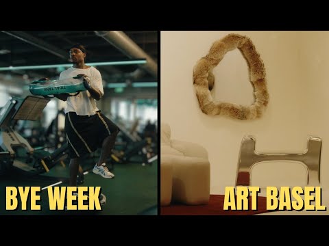 Stefon Diggs’ Art Basel Bye Week