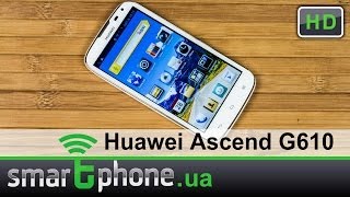 HUAWEI Ascend G610 (White) - відео 3