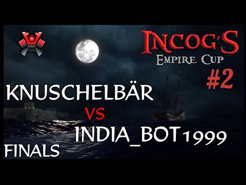 [AoE3] FINALS!! Knuschelbär vs India_Bot1999 — iNcog's Empire Cup 2 ⚔️