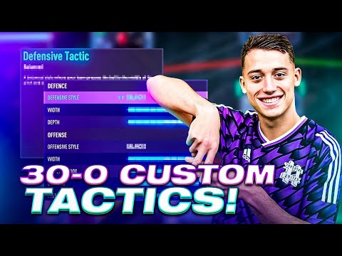 MY FIFA 21 30-0 PRO CUSTOM TACTICS + PLAYER INSTRUCTIONS I USE IN WEEKEND LEAGUE!