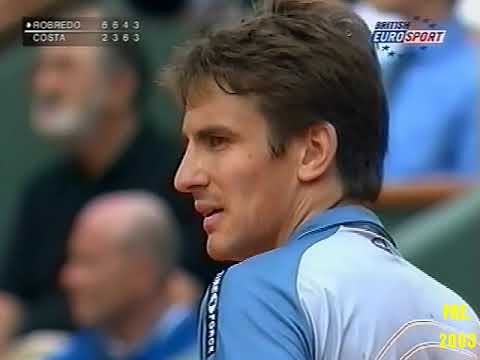 Albert Costa v Tommy Robredo French Open 2003