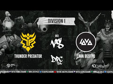 Game 1 | Thunder Predator vs. Lava | SA DPC Division I | Lyrical & Trent